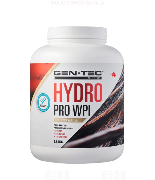 HYDRO PRO WHEY PROTEIN ISOLATE 1.8KG