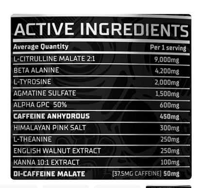 LEGIT XTREME PRE WORKOUT