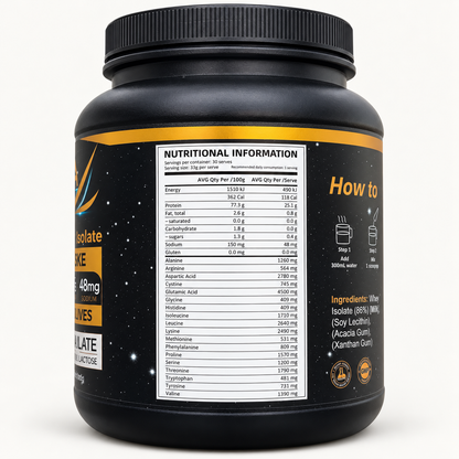 Amino charged Whey Protein Isolate